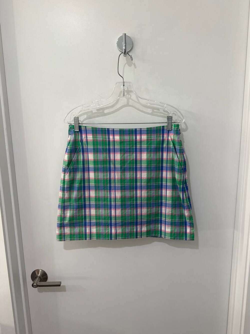 Polo Golf Ralph Lauren Women's Plaid Golf Skort with Built-in Shorts